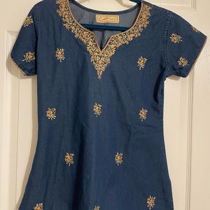 Camie embroidered top